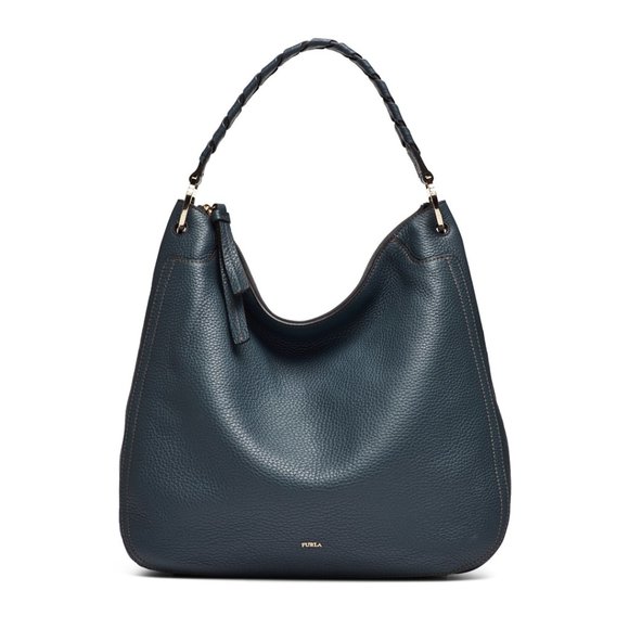 Furla Ardesia Rialto Hobo Bag EUC - Picture 16 of 16